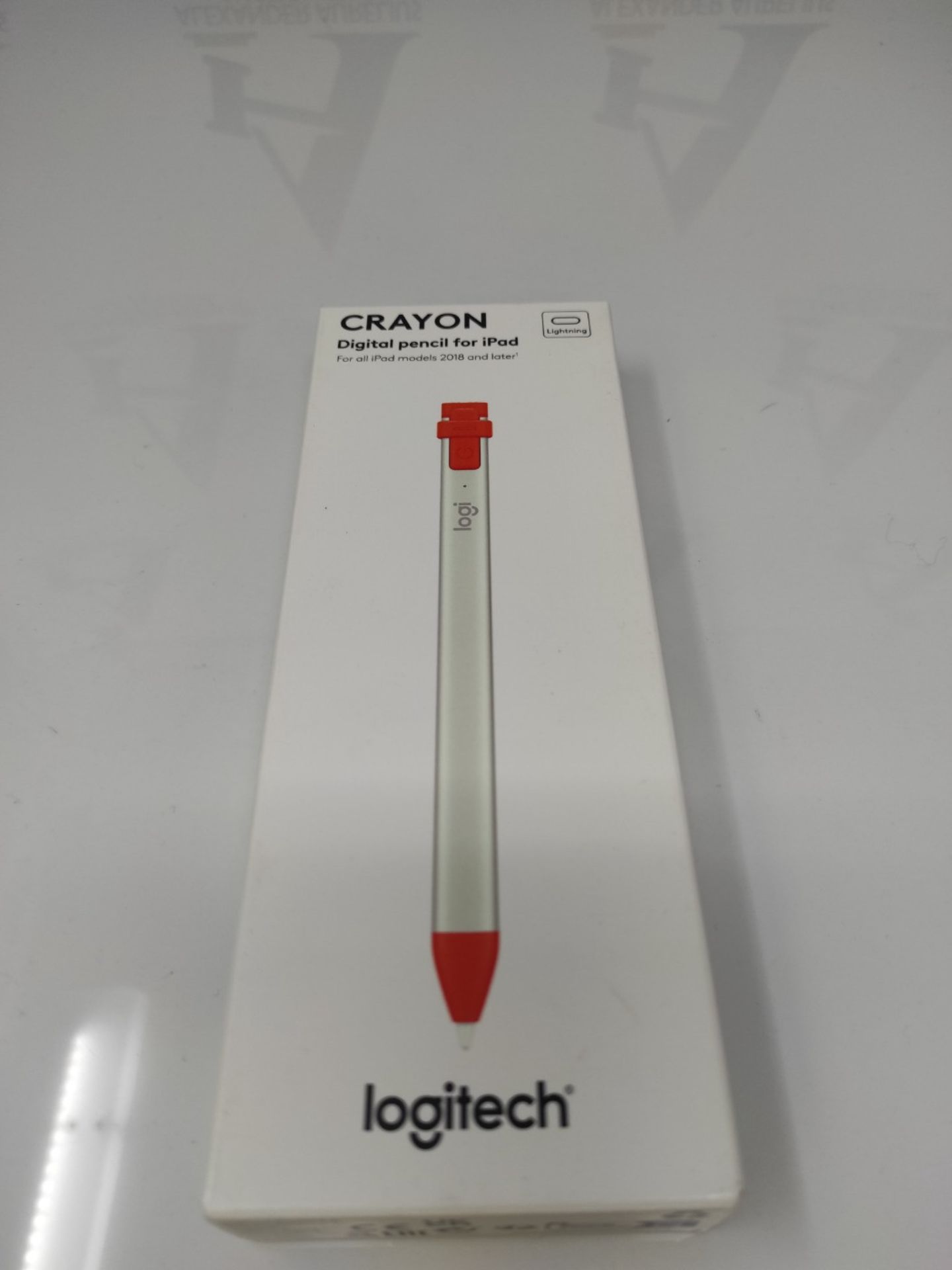 Logitech Crayon digital drawing pen for all iPads released from 2018 onwards with Appl - Image 2 of 3