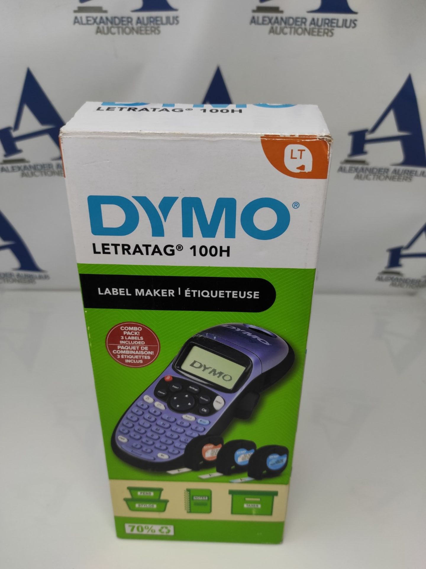 Dymo LetraTag LT-100H Basic Kit with label maker | Portable label maker | with tape fo - Bild 2 aus 3