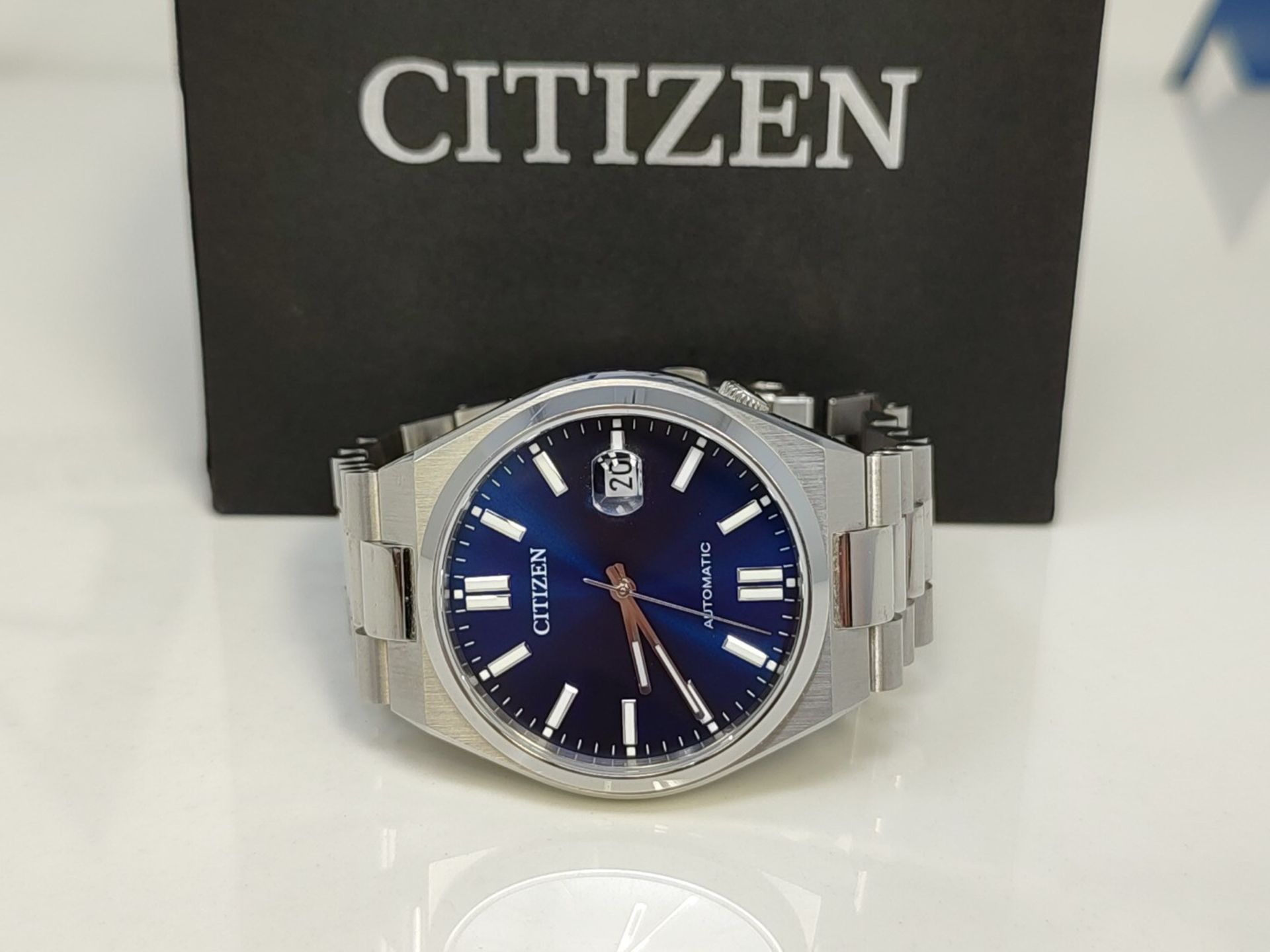 RRP £263.00 Citizen Men's Analog Automatic Watch with Stainless Steel Bracelet NJ0150-81L - Image 2 of 3