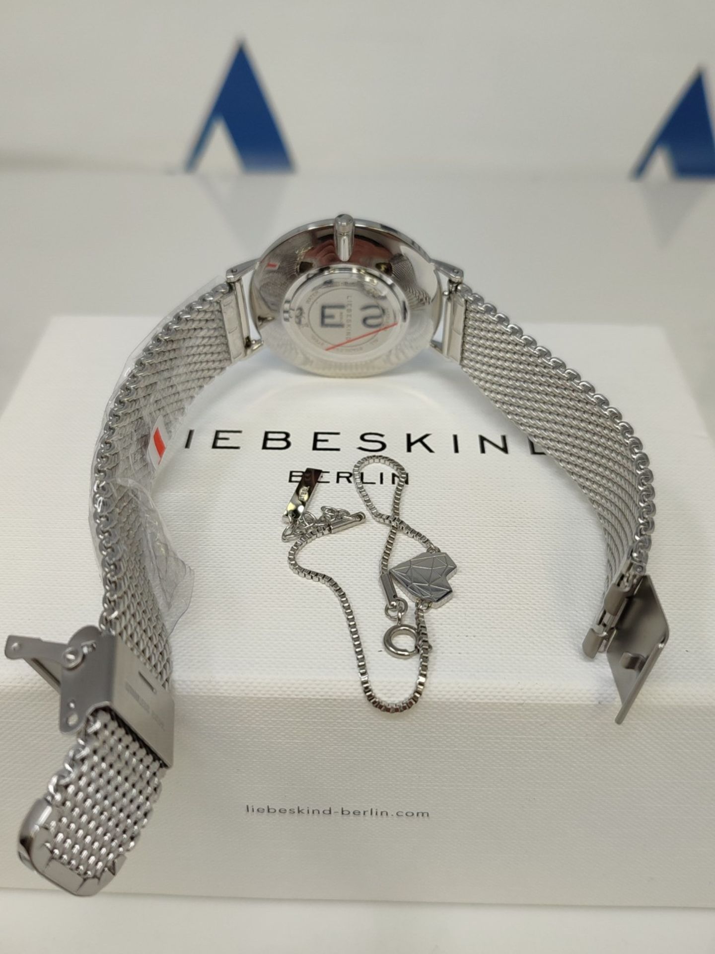 RRP £177.00 Liebeskind Berlin Women's Analog Quartz Watch with Stainless Steel Bracelet LS-0102-MQ - Image 3 of 3