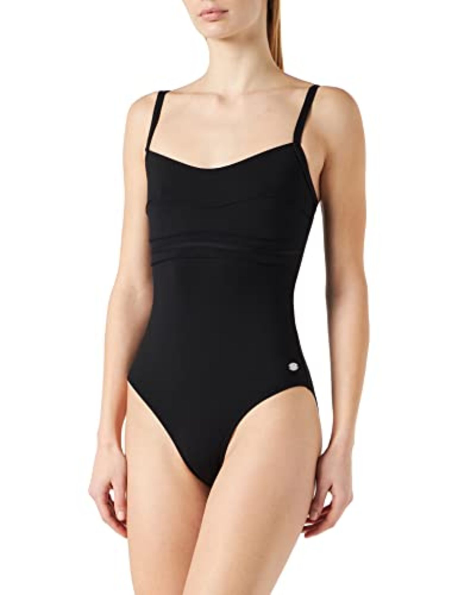 High pressure R1001 One-Piece Swimsuit, Black, Women's Size 44