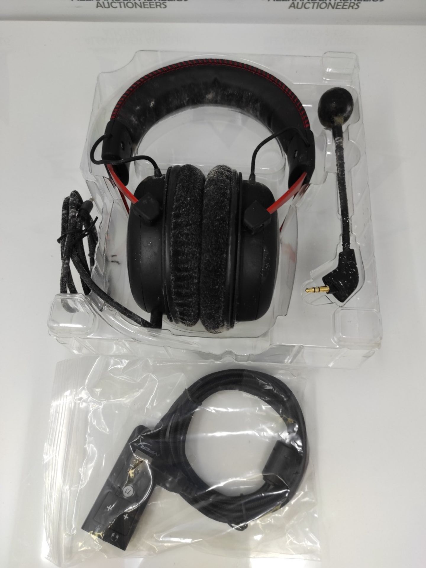 RRP £77.00 HyperX Cloud II - Gaming Headset with Microphone for PC/PS4/Mac, Red - Image 3 of 3