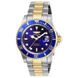 RRP £89.00 Invicta Pro Diver - Men's stainless steel watch with quartz movement - 40 mm, Two-tone