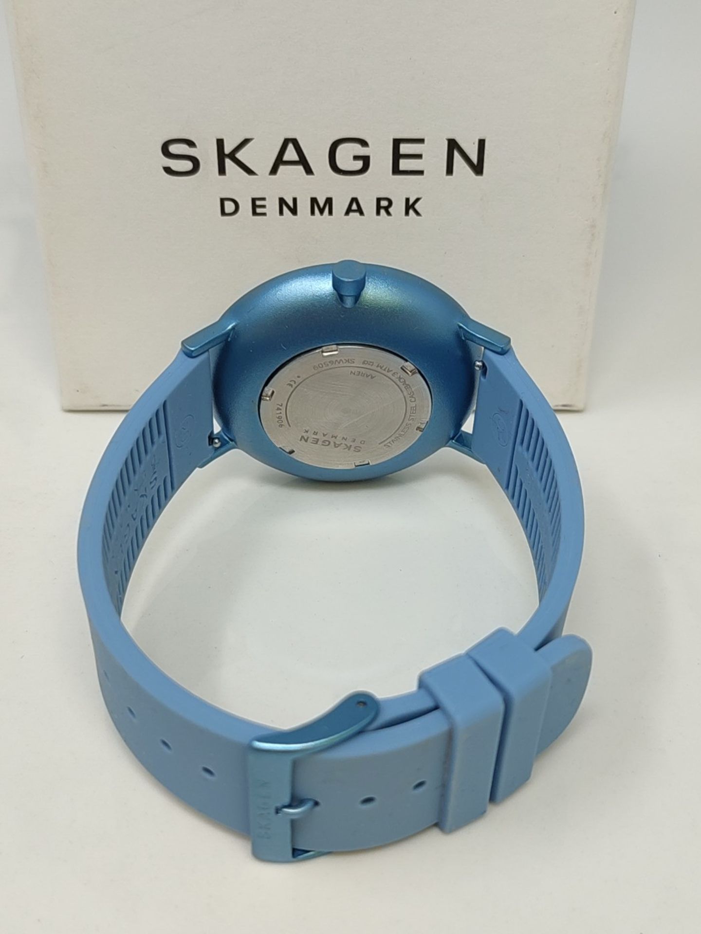RRP £57.00 Skagen Aaren Watch for Unisex, Quartz Movement with Silicone, Stainless Steel or Leath - Image 3 of 3