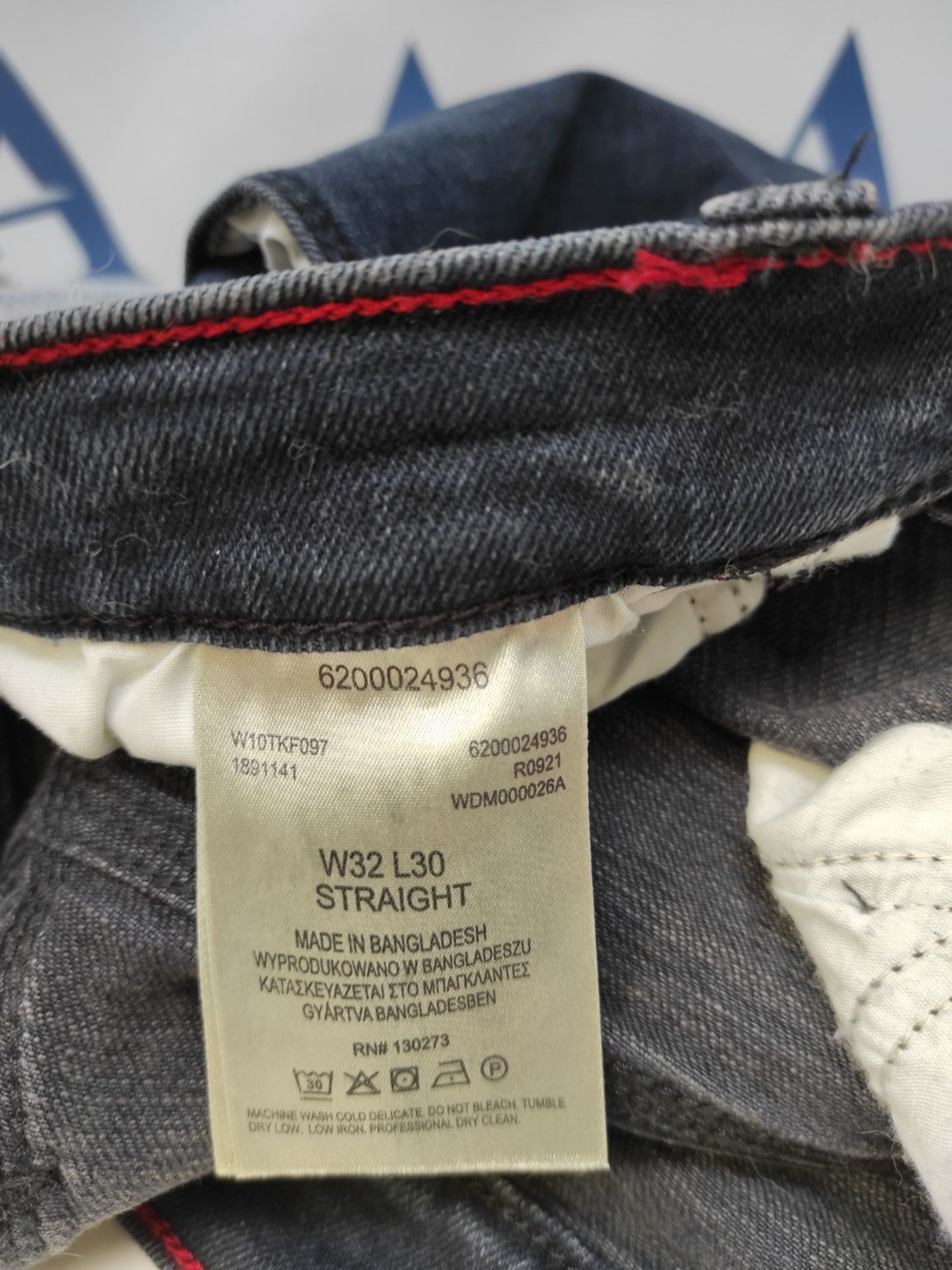 Wrangler Authentic Straight Jeans - Men - Dark Blue - 32W / 30L - Image 3 of 3