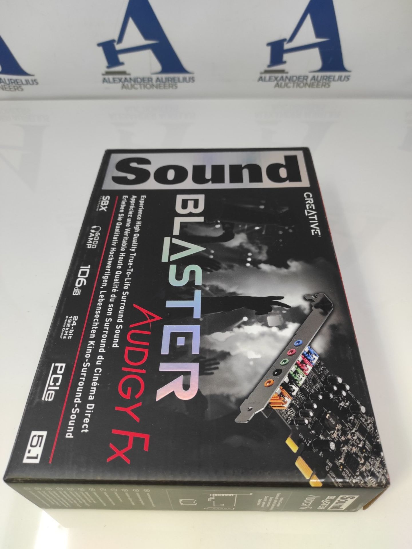 Creative Sound Blaster Audigy FX is a sound card that offers high-quality audio for yo - Image 2 of 3