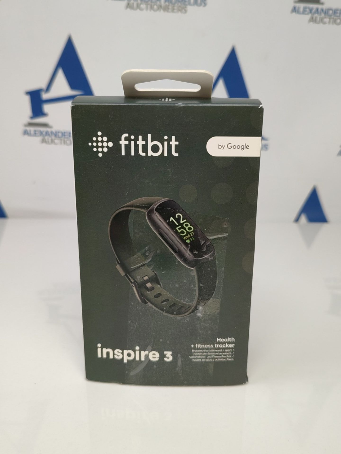RRP £75.00 Fitbit Inspire 3 by Google - Health & Fitness Tracker for Women / Men - Heart Rate Mon - Bild 2 aus 3