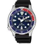 RRP £171.00 Citizen Diver's Watch NY0086-16LE, Silver