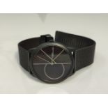 RRP £98.00 Calvin Klein Men's Analog Quartz Watch with Stainless Steel Bracelet K3M5T451