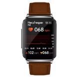 RRP £199.00 Knauermann Pro 2 Plus (2023) Silver - Health Watch Smartwatch - OSRAM Sensors - Chest