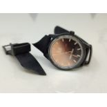 RRP £74.00 [CRACKED] Ice-Watch - ICE Solar Power Sunset Black - Black women's watch with silicone