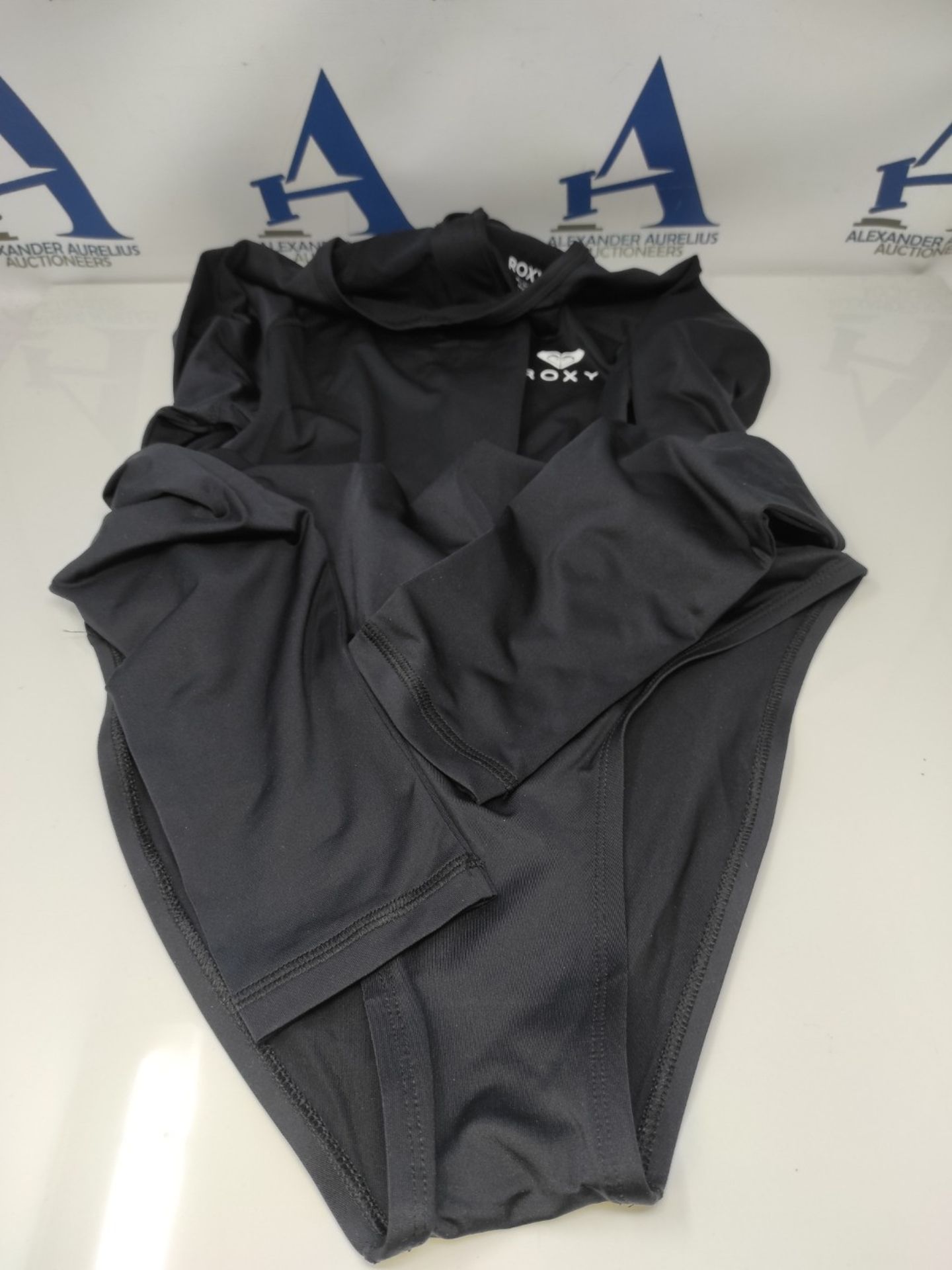 RRP £64.00 Roxy Essentials - Women's Long Sleeve UPF 50 One-Piece Swimsuit, Black, XL - Image 2 of 3