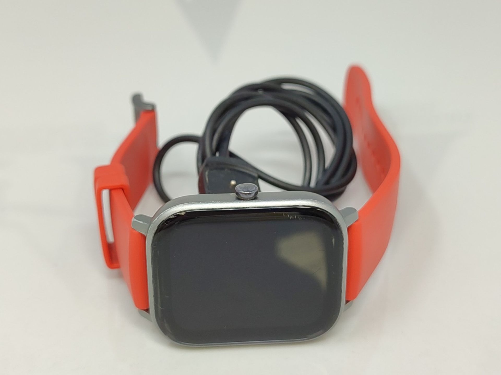 RRP £81.00 Amazfit GTS Smartwatch Intelligent Fitness 5 ATM Waterproof, Orange, 4.32 x 3.62 x 0.9 - Image 2 of 3