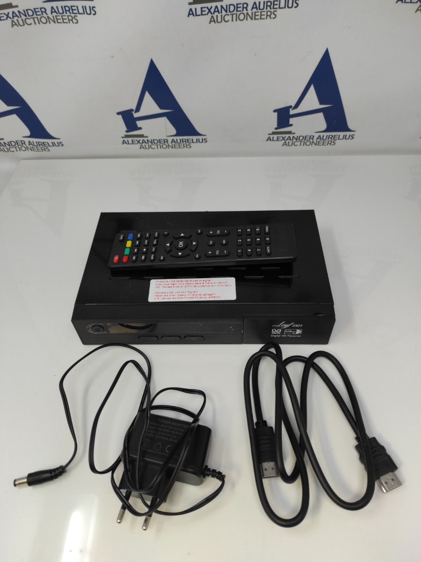 Leyf Satellite Receiver with PVR Recording Function Digital Satellite Receiver (HDTV, - Image 3 of 3