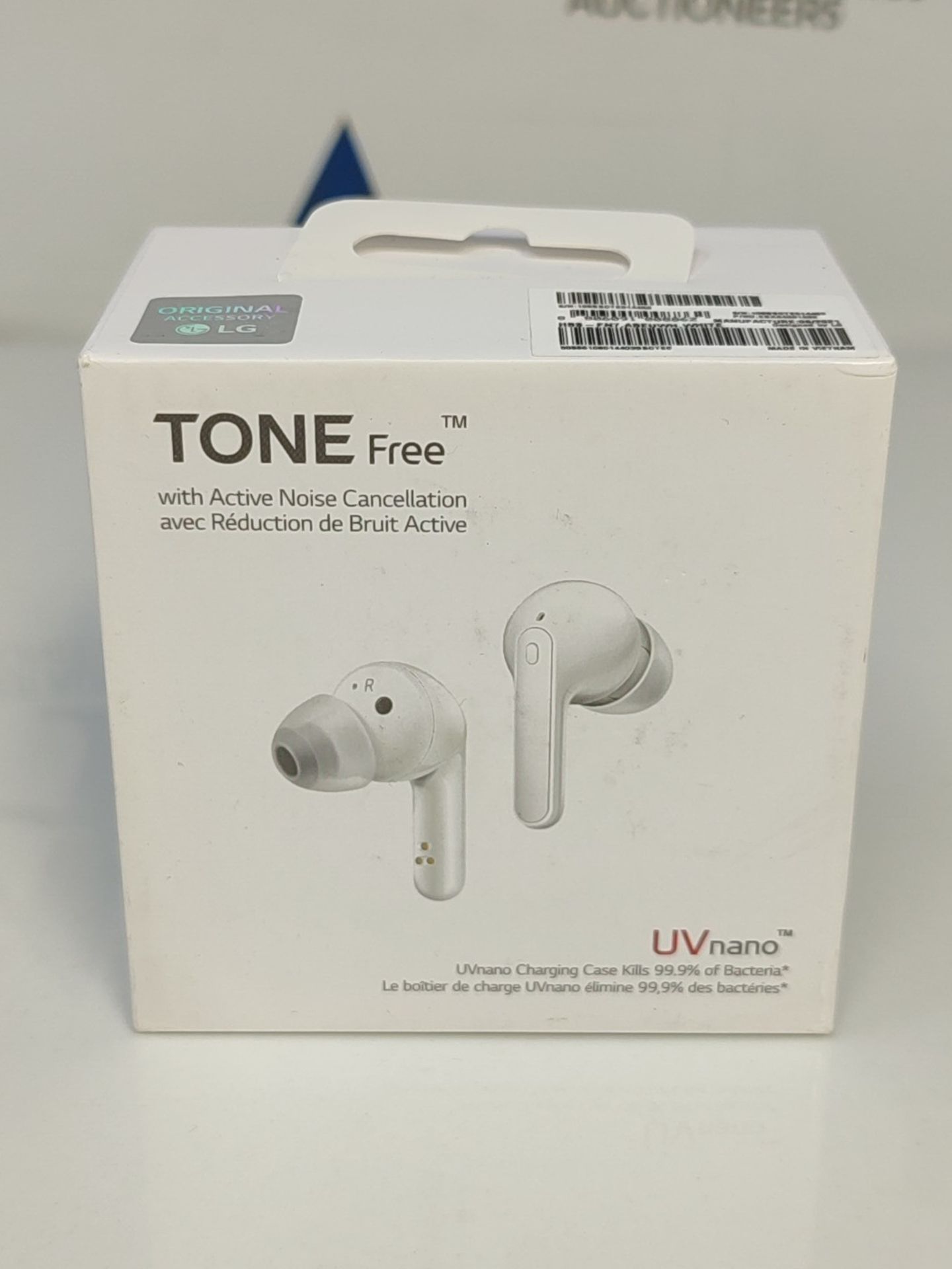 RRP £130.00 LG Bluetooth Wireless In Ear TONE Free FN7 White Headphones with Active Noise Cancella - Image 2 of 3