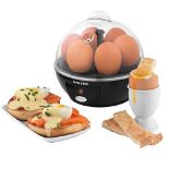 Salter EK2783 Electric Egg Boiler - Cooking Rack Holds Up To 6 Eggs, For Soft, Medium