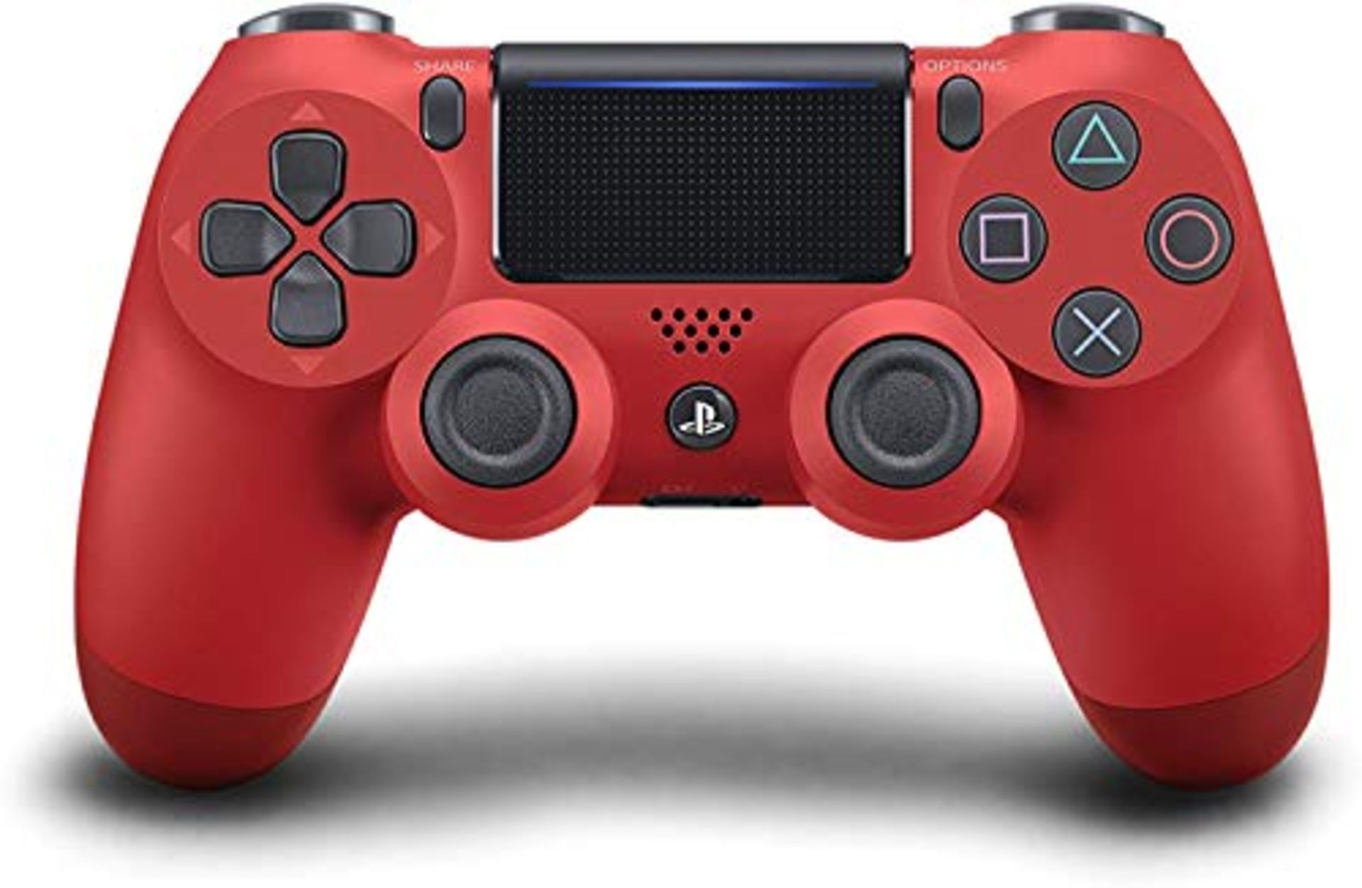 RRP £50.00 PlayStation 4 - Dualshock 4 Wireless Controller V2, Red (Magma Red)
