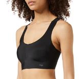 sloggi ZERO Feel Racerback Top, Bustier, Women, Black, Size M