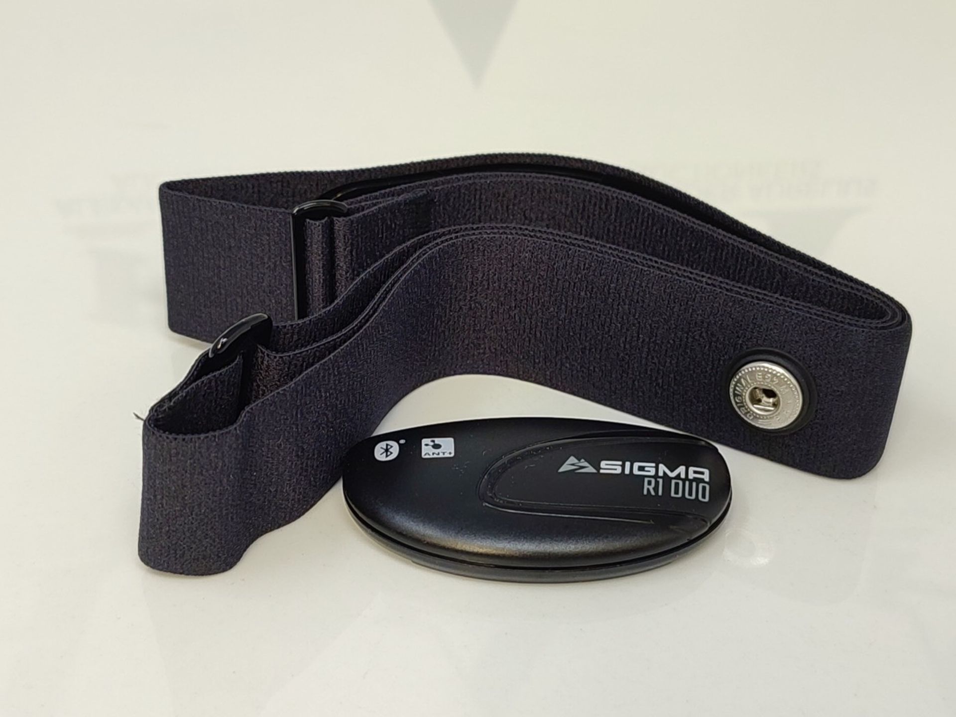 SIGMA SPORT - Chest Strap R1 DUO Heart Rate Transmitter (ANT+/Bluetooth Smart) includi - Image 2 of 2