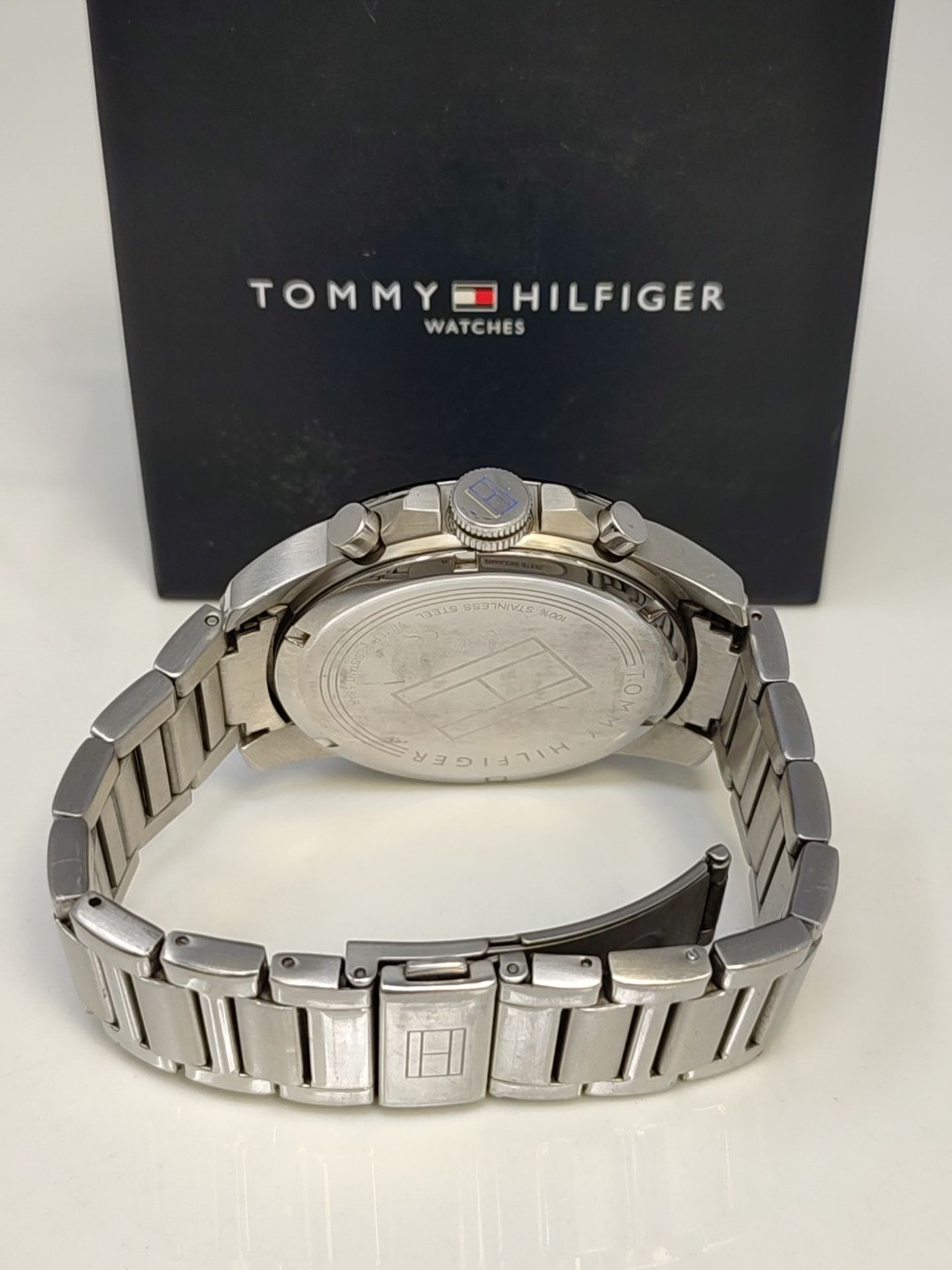 RRP £136.00 Tommy Hilfiger Mens Multi dial Quartz Watch with Stainless Steel Strap 1791564 - Image 3 of 3