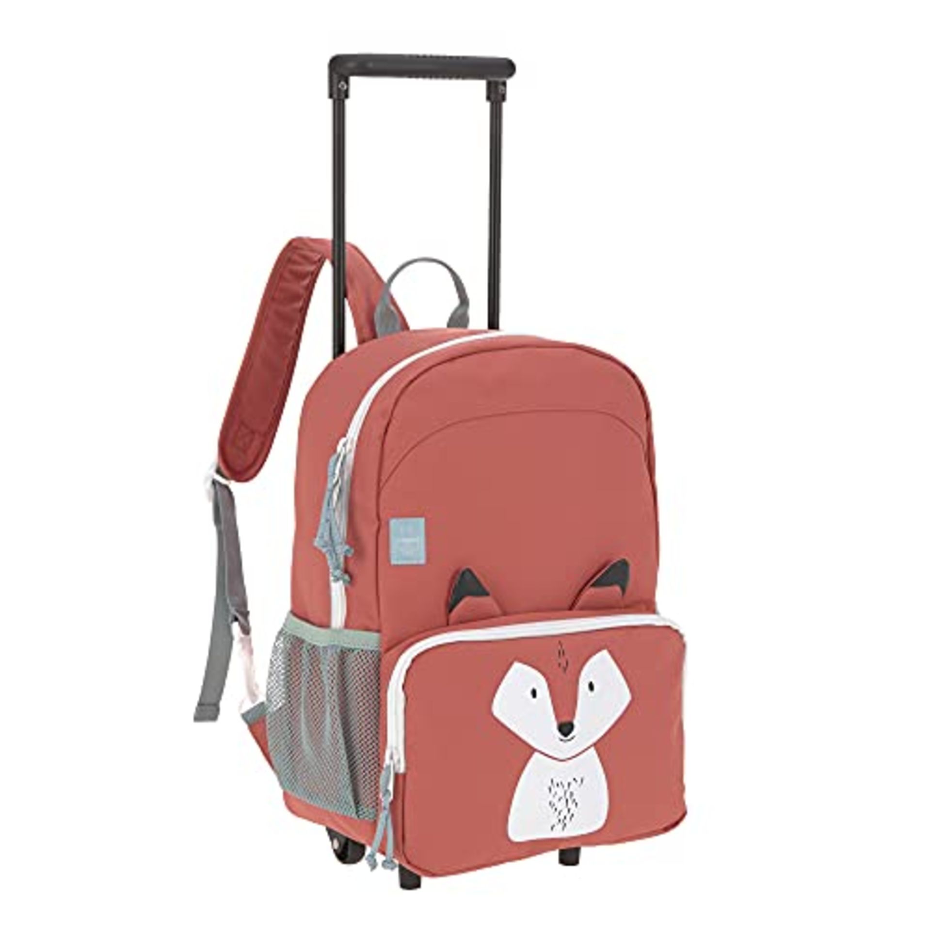 LÄSSIG About Friends Trolley Backpack 2 in 1 Kids Suitcase Backpack 25x16x39 cm Fox,