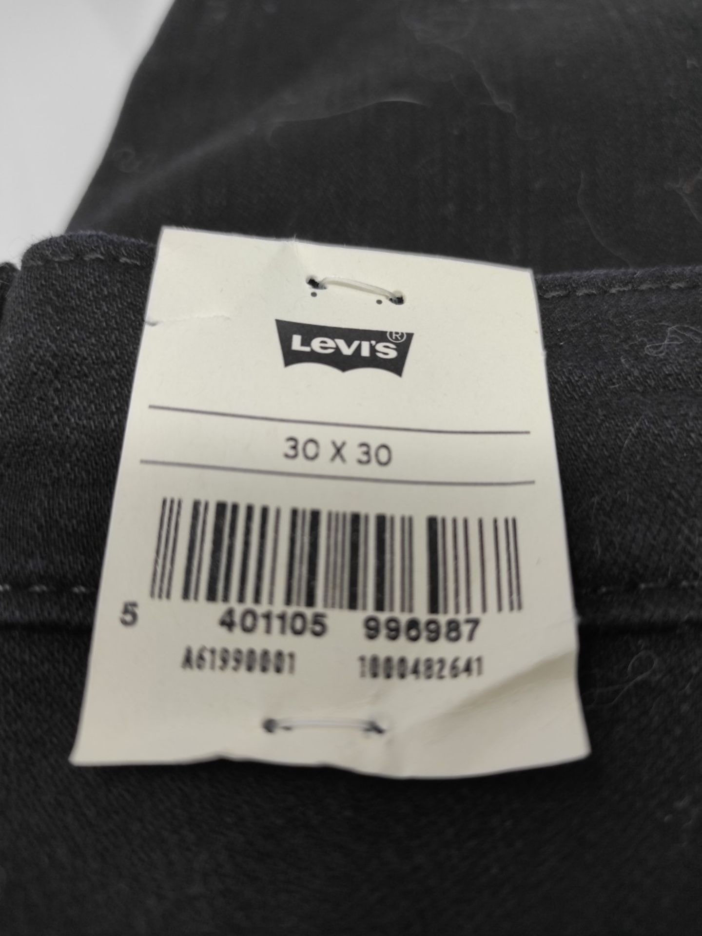 RRP £68.00 Levi's 712"! Slim Women's Jeans, Night Is Black, 30W / 30L - Image 3 of 3