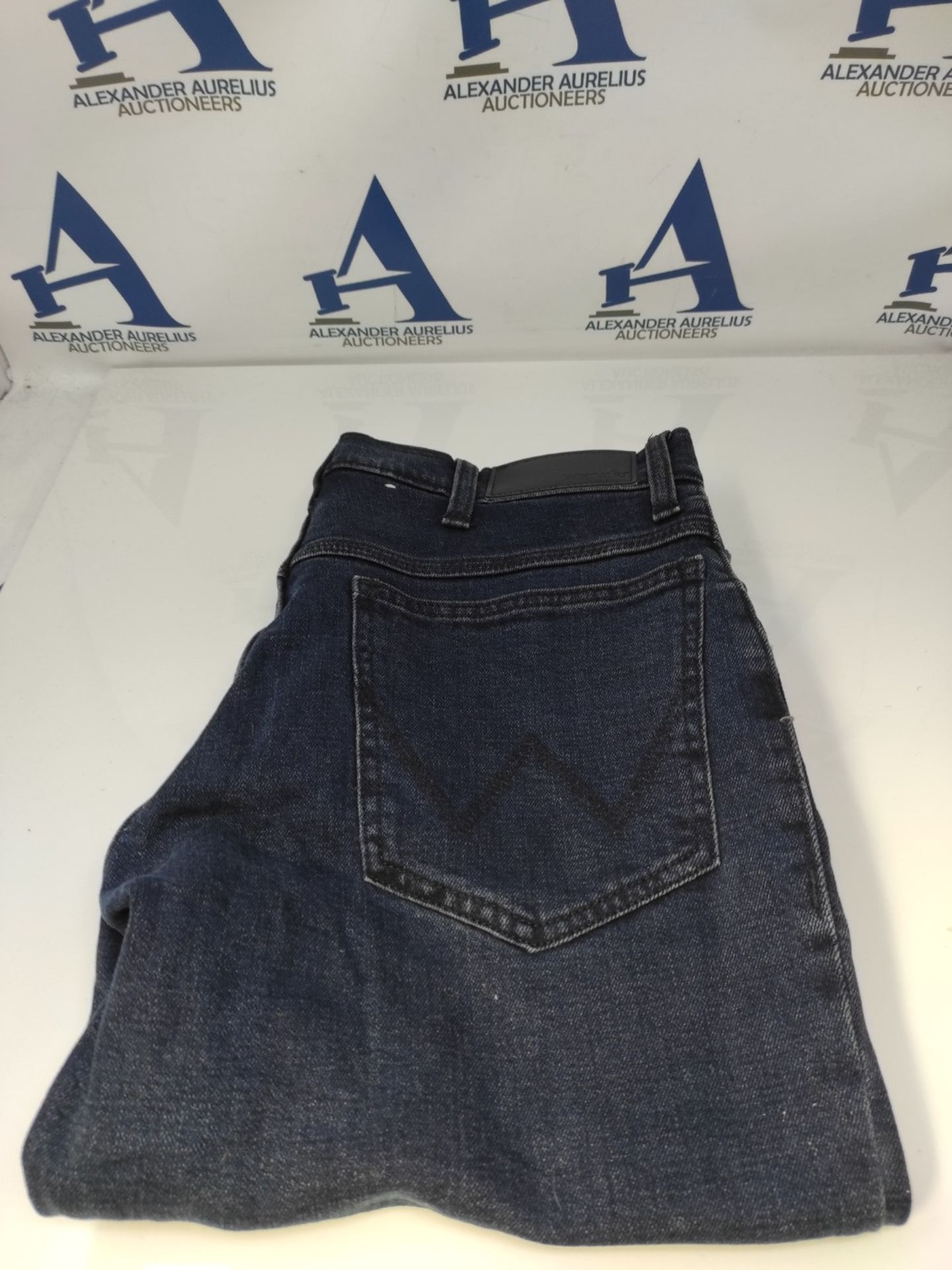 Wrangler Authentic Straight Jeans - Men - Dark Blue - 32W / 30L - Image 2 of 3