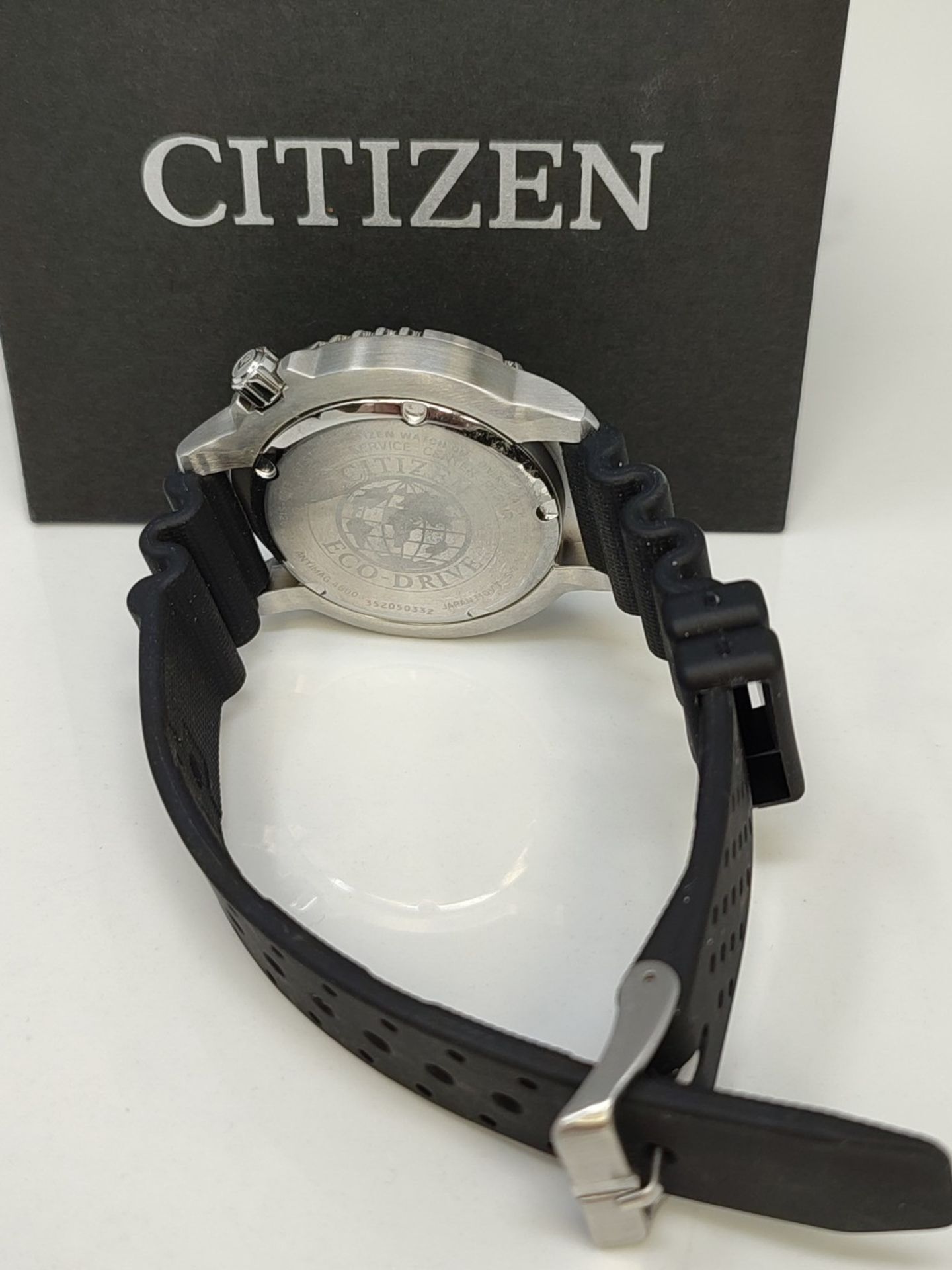 RRP £199.00 CITIZEN Men's Analog Quartz Watch with Rubber Strap BN0158-18X - Bild 3 aus 3