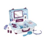 Smoby - Frozen - Beauty Suitcase - Hairstyling + Nail Art + Makeup - 13 Accessories -