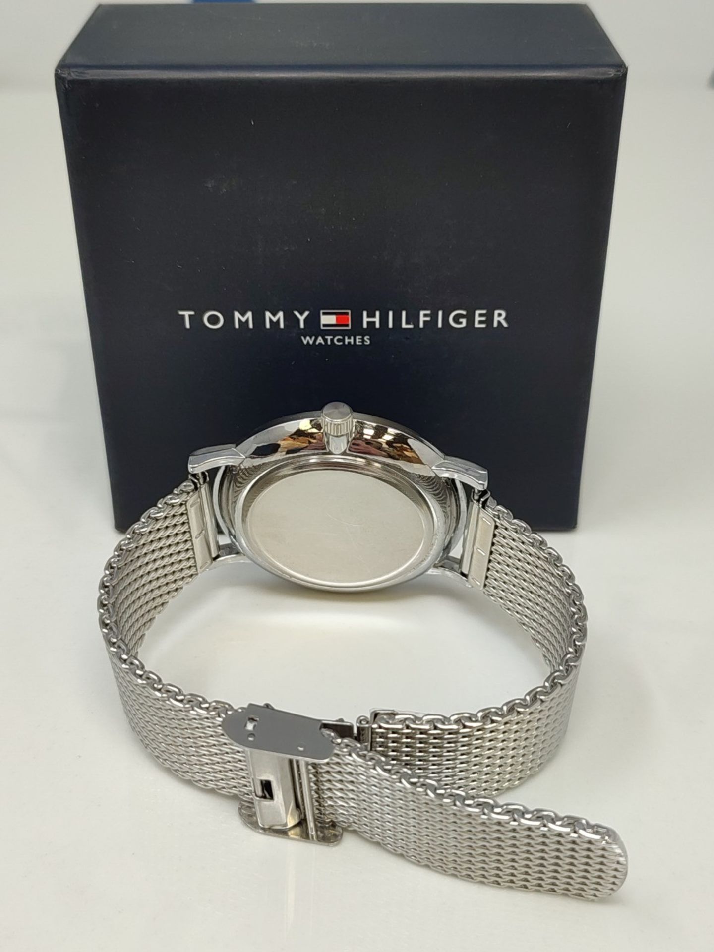 RRP £150.00 Tommy Hilfiger Men's Quartz Analog Watch with Stainless Steel Strap - 1710355 - Bild 3 aus 3