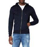 JACK & JONES Zip-up Hoodie Navy Blazer XL