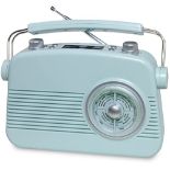 Blaupunkt TERRIS VINTAGE RADIO, portable nostalgic retro radio with state-of-the-art s