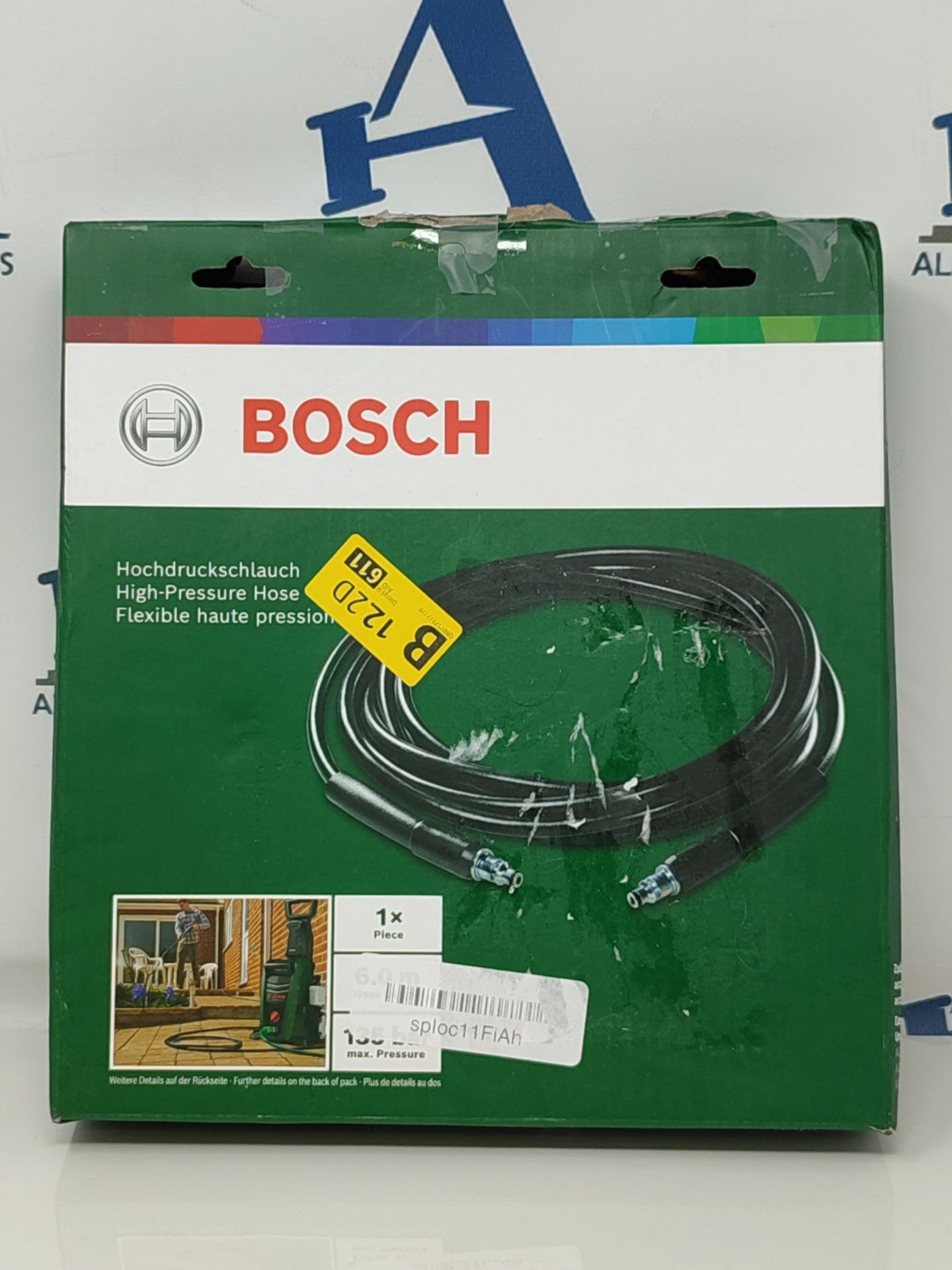 Bosch Home and Garden High Pressure Hose - (6m) Aquatak High Pressure Washer Accessory - Image 5 of 6