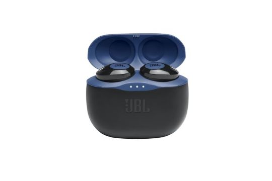 RRP £99.00 JBL Tune 125 TWS In-Ear Bluetooth Headphones in Blue - Wireless earphones with built-i - Image 1 of 3