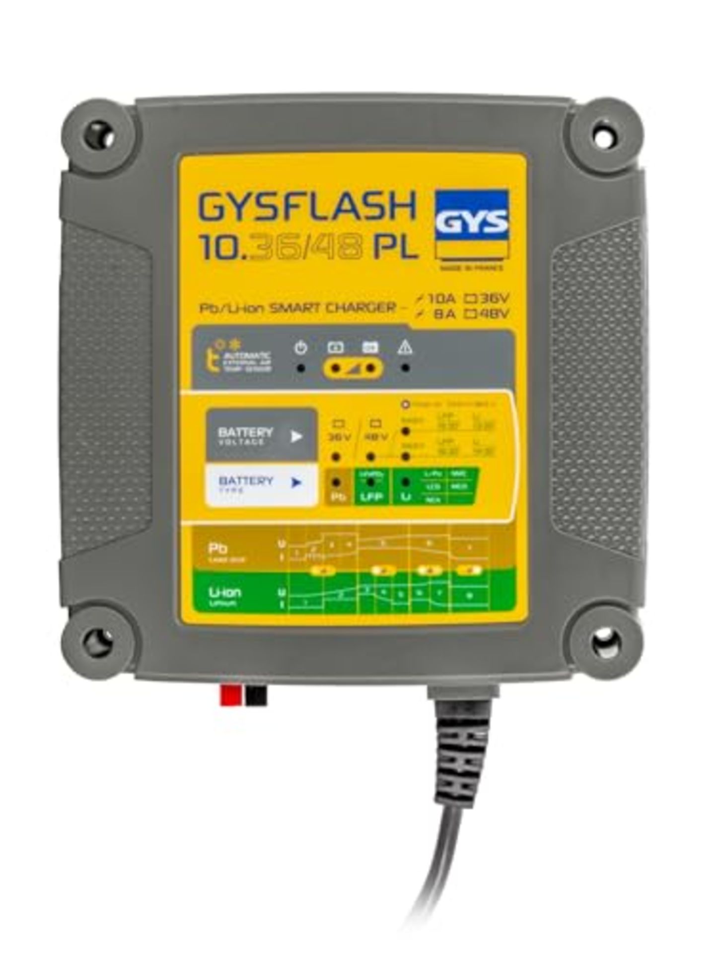 RRP £309.00 GYS - Battery Charger GYSFLASH 10.36/48 PL