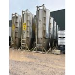 21 x 20,000 litre capacity silos