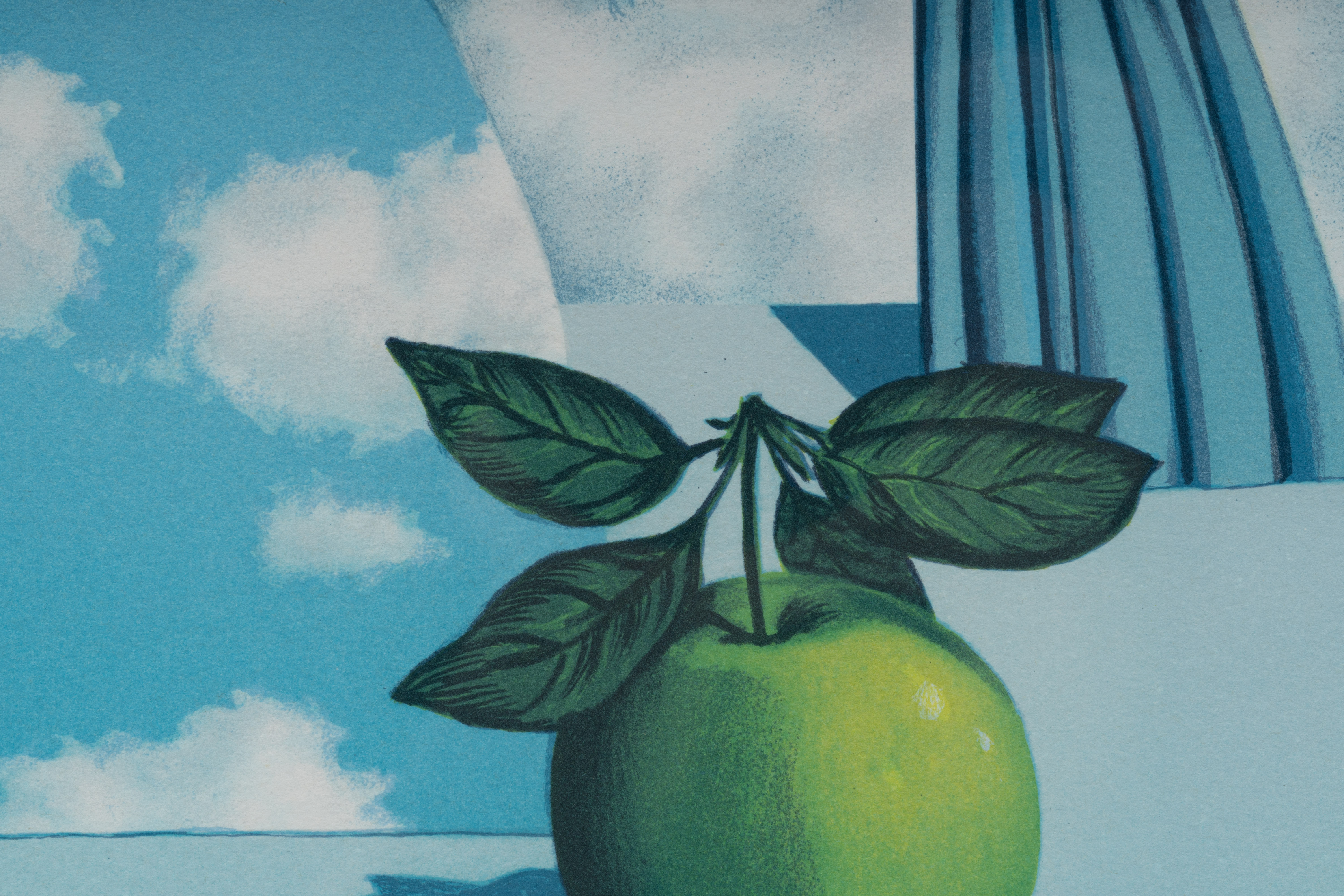 Rene Magritte (1898-1967, after): 'Le beau monde', lithograph in colours, ed. 116/275, dated 2010 - Image 6 of 7