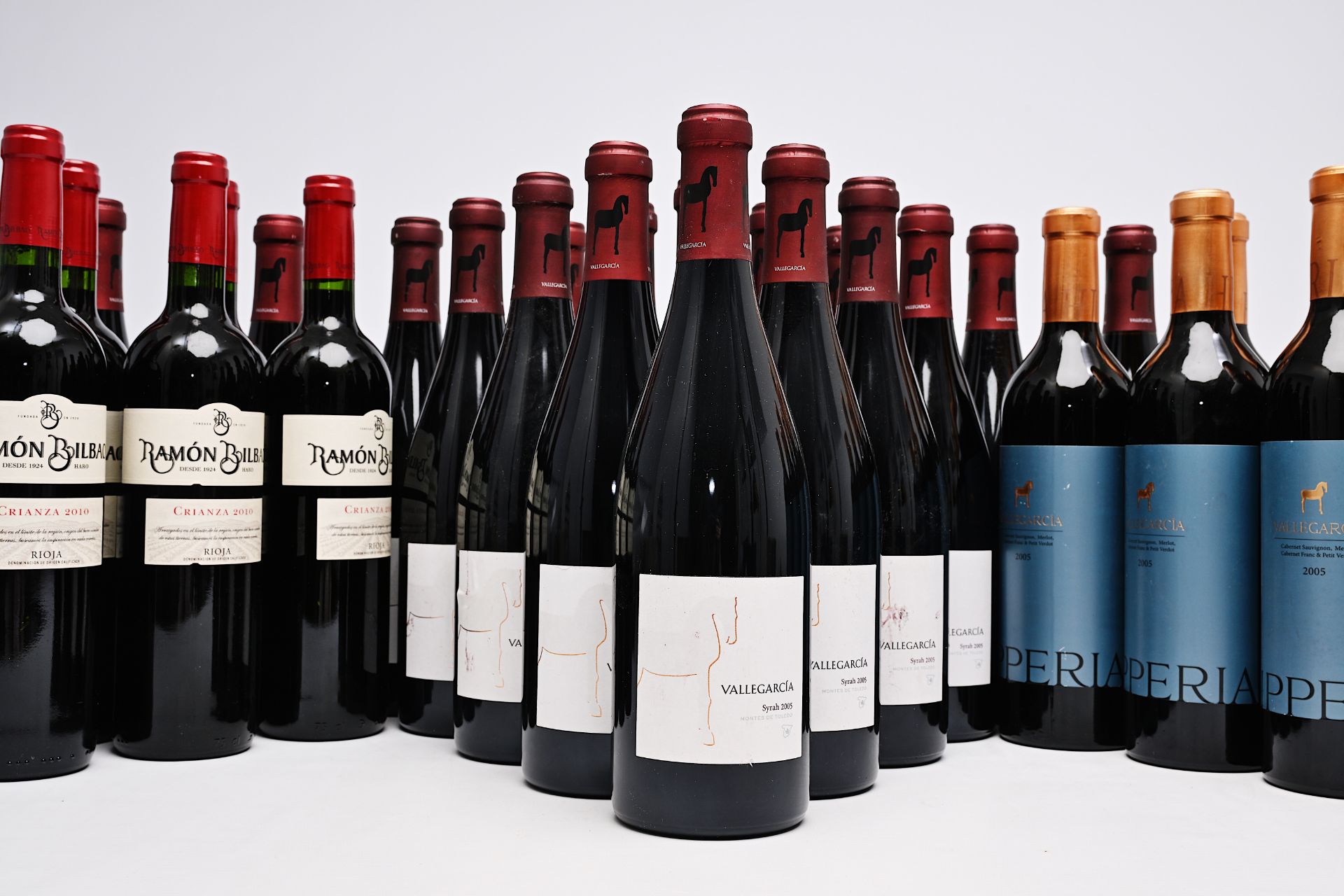 Six bottles of Crianza Rioja Ramon Bilbao, eighteen bottles of Vallegarcia Syrah and eight bottles V - Bild 3 aus 8