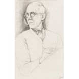 Jules De Bruycker (1870-1945): Self-portrait, pencil on paper