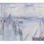 Maurice Wagemans (1877-1927): Harbour view, oil on canvas