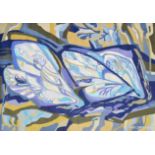Mary Dambiermont (1932-1983): Butterflies, wall tapestry