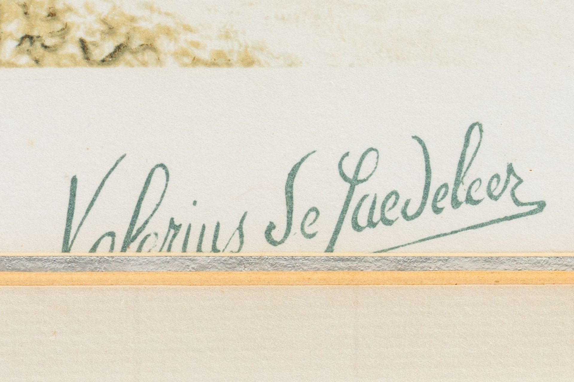 Valerius De Saedeleer (1867-1942) & M.I. De Saedeleer: Four landscapes, lithographs in colours, diff - Image 5 of 13
