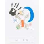 Joan Miro (1893-1983): 'Christie's Contemporary Art', poster