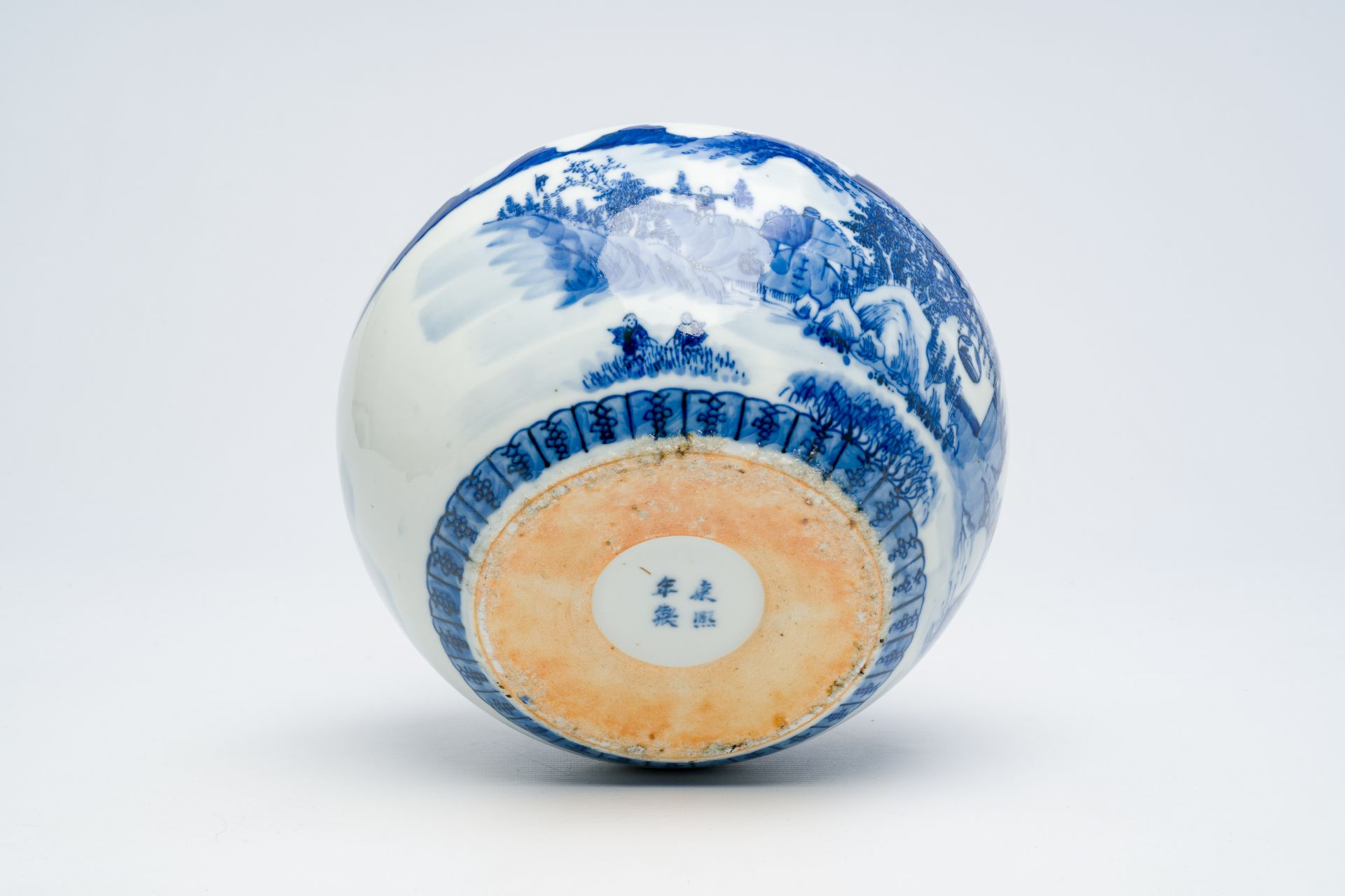 A varied collection of Chinese blue and white porcelain, 19th/20th C. - Bild 30 aus 30