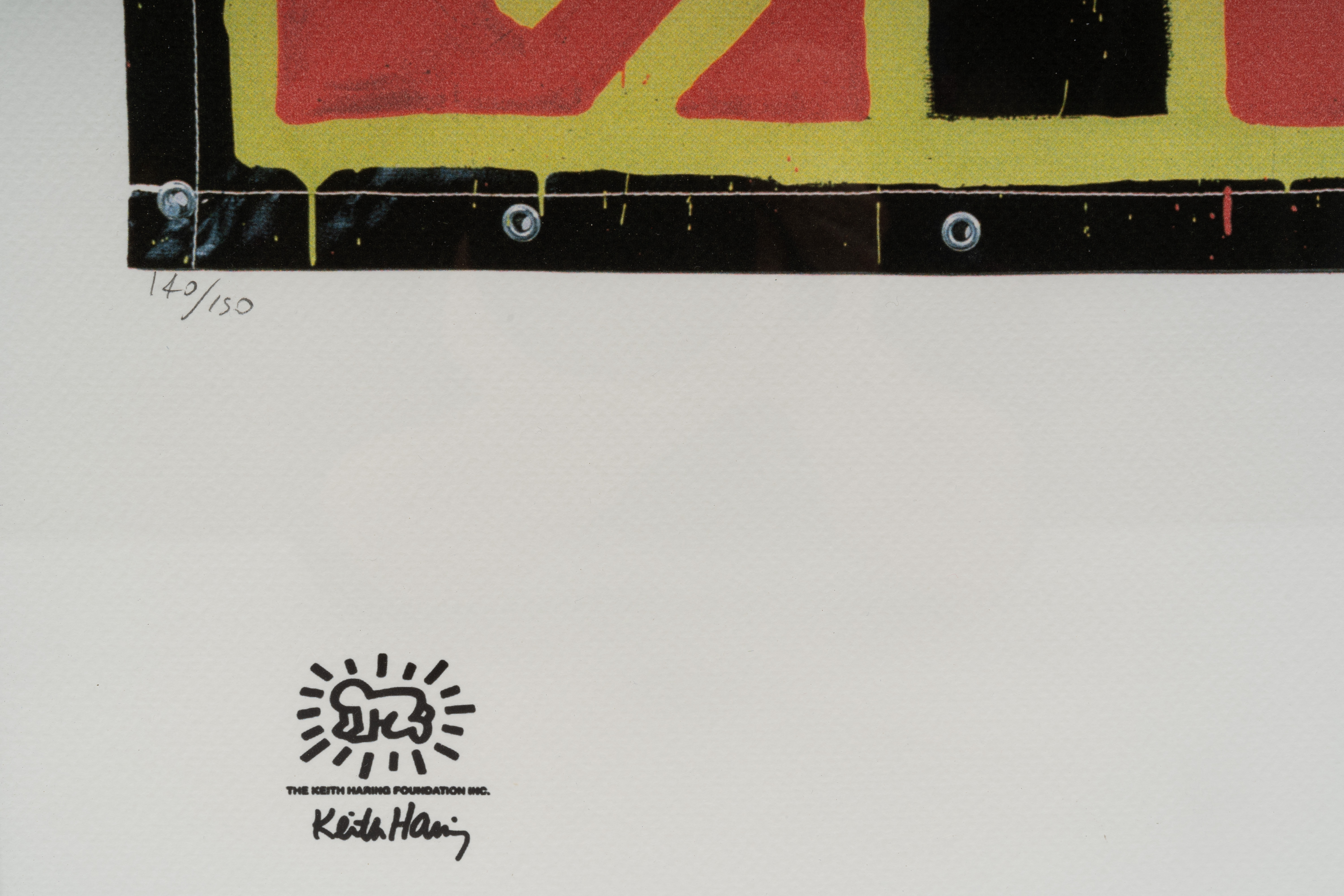 Keith Haring (1958-1990, after): Untitled, multiple, ed. 140/150 - Image 5 of 6