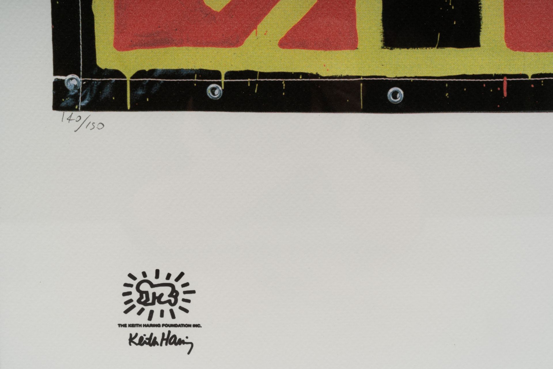 Keith Haring (1958-1990, after): Untitled, multiple, ed. 140/150 - Bild 5 aus 6
