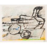Willem Van Hecke (1893-1976): Still life, oil on paper marouflated on board, dated 1965