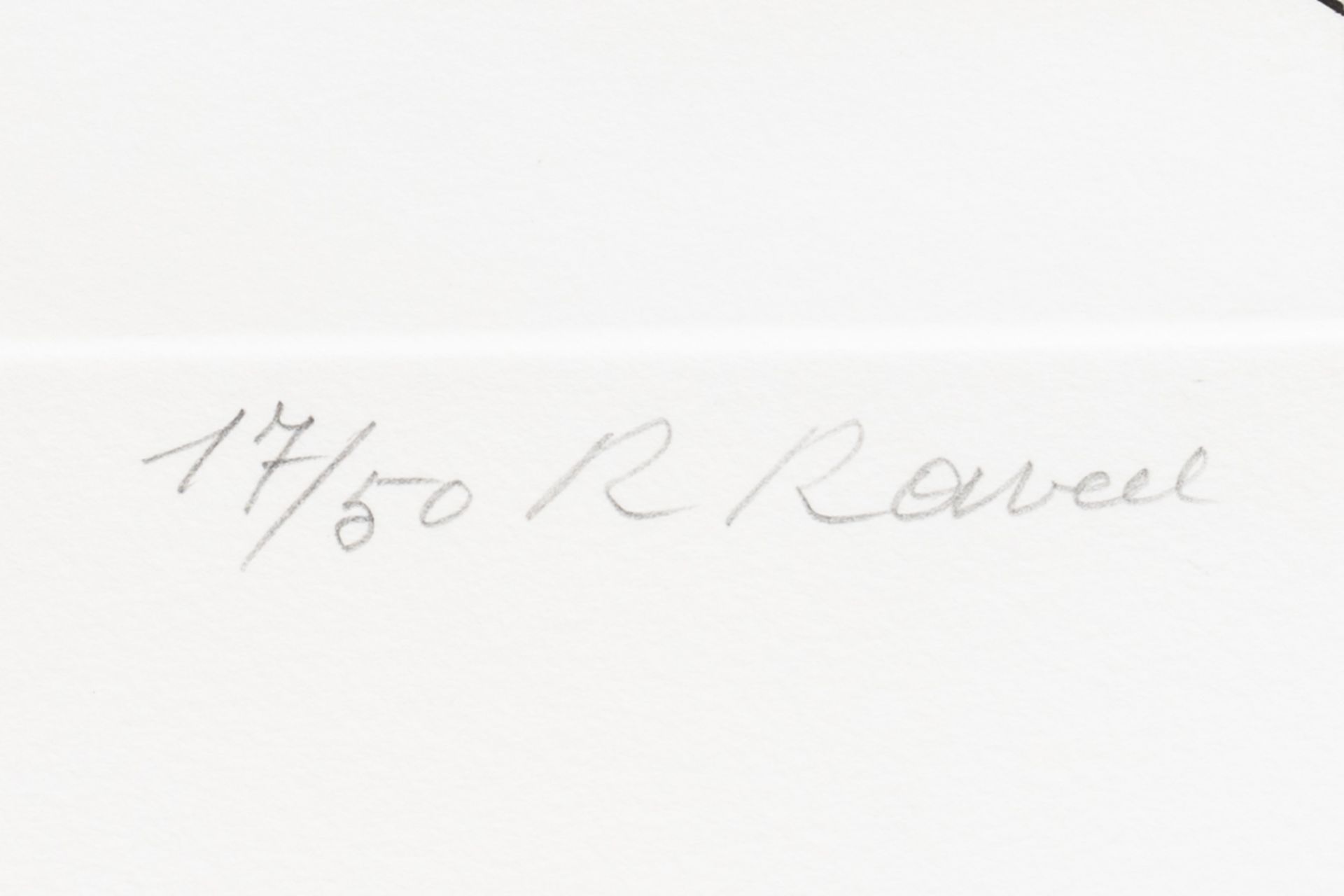 Roger Raveel (1921-2013): 'Vader voor het ateliervenster', etching, ed. 17/50 - Image 4 of 4