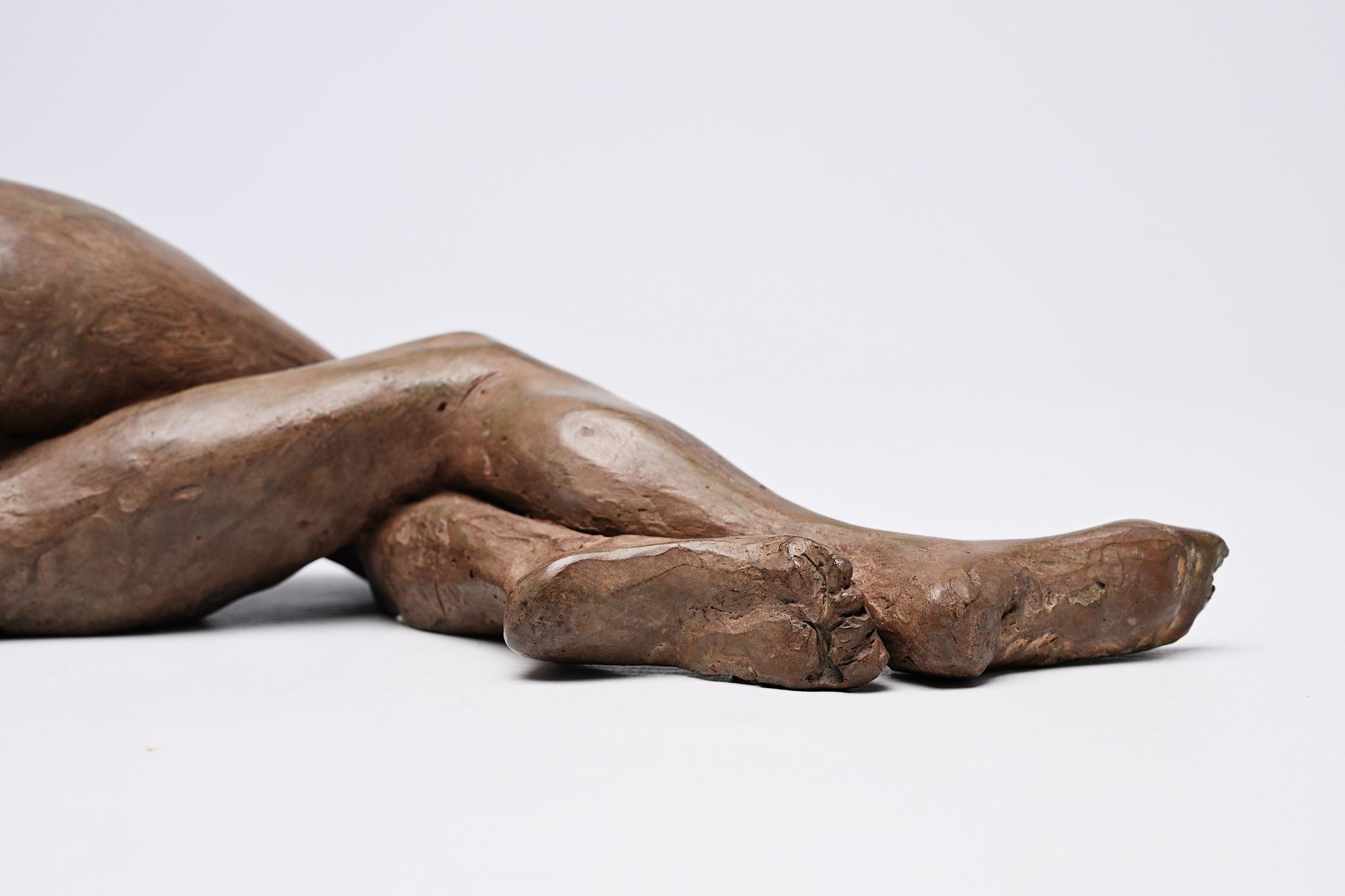 Christian Charvet (1951): 'Odalisque', brown patinated bronze, ed. E.A. II/IV, foundry mark 'Fonderi - Bild 4 aus 16