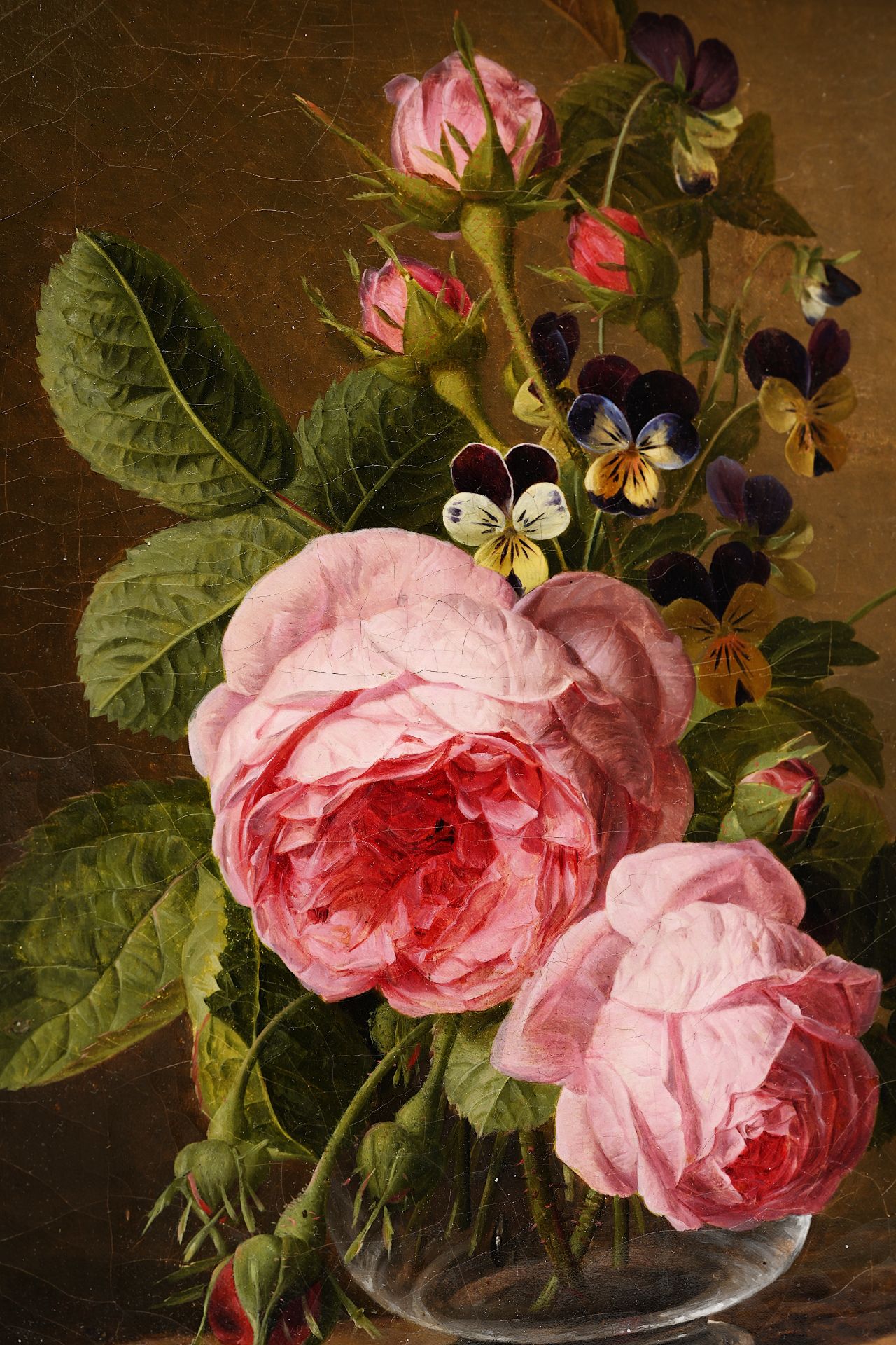 Jan Frans Van Dael (1764-1840): Still life of flowers, oil on canvas - Bild 8 aus 8
